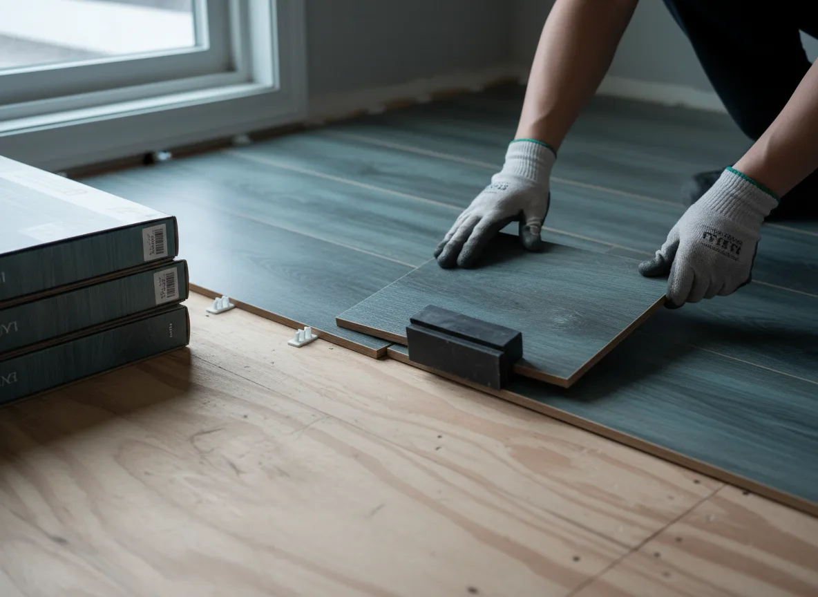 Luxury Vinyl Plank Installation company in Bison, KS